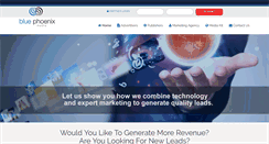 Desktop Screenshot of bluephoenixmedia.com